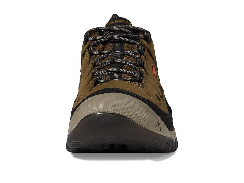 KEEN Targhee IV Vent (Dark /Gold Flame) Men's Climbing Shoes Product Image