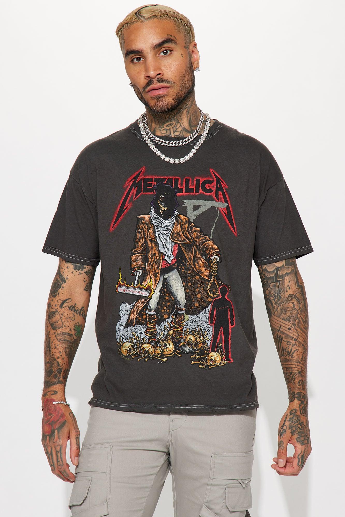 Metallica And Justice For All Short Sleeve Tee - Black Product Image