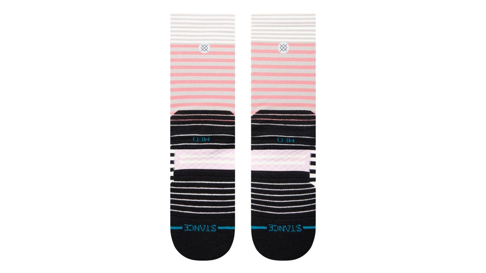 Stance Women's Socks - Sunshine Stripe Mid Crew Product Image