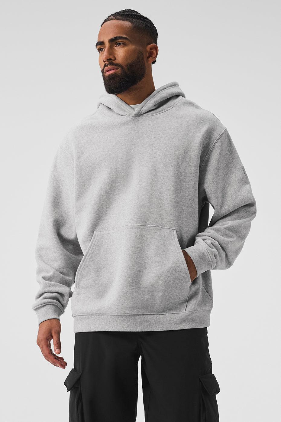 Renown Heavy Weight Hoodie - Athletic Heather Grey Product Image