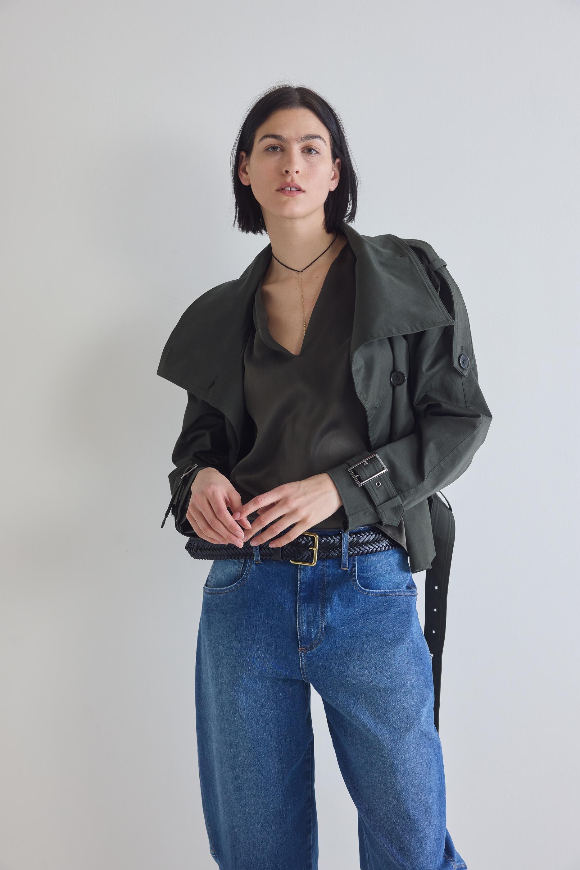 The Cropped Trench Coat Product Image