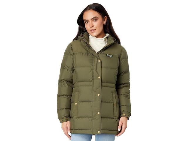 L.L.Bean Petite Mountain Classic Down Parka (Kelp ) Women's Clothing Product Image