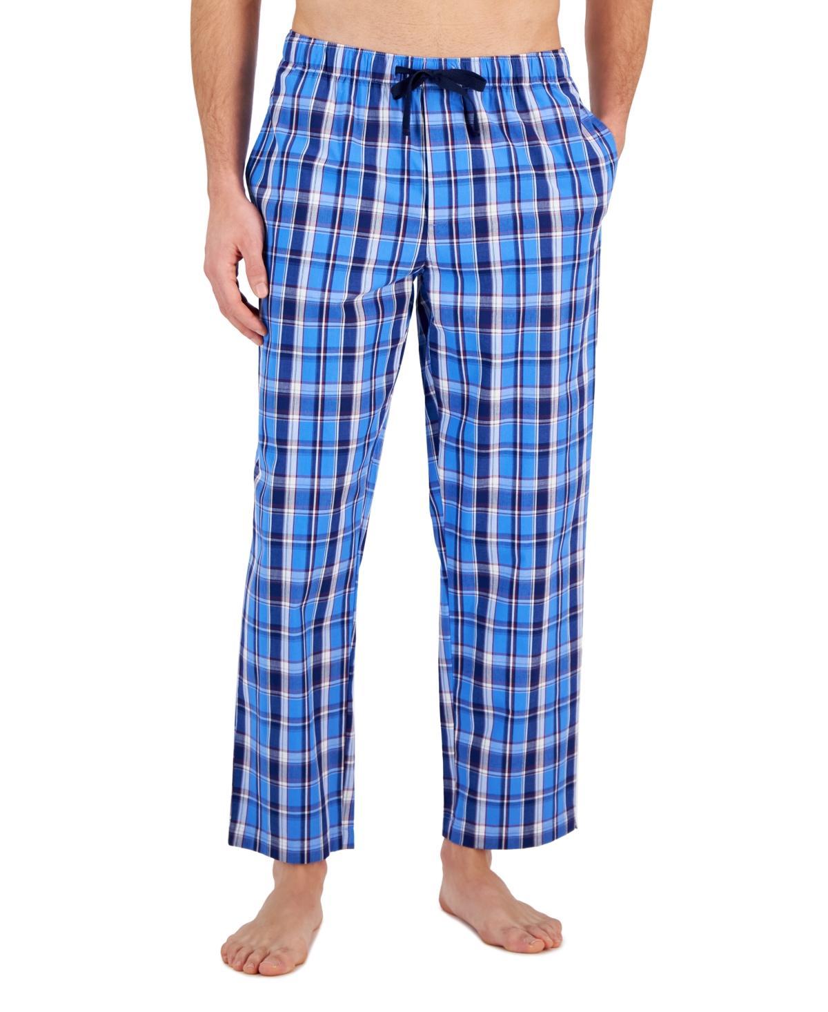 Club Room Mens Regular-Fit Plaid Pajama Pants, Created for Macys Product Image