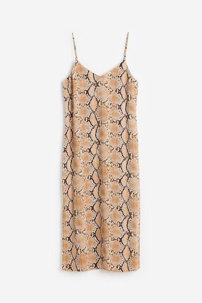 Crêped Slip Dress Product Image