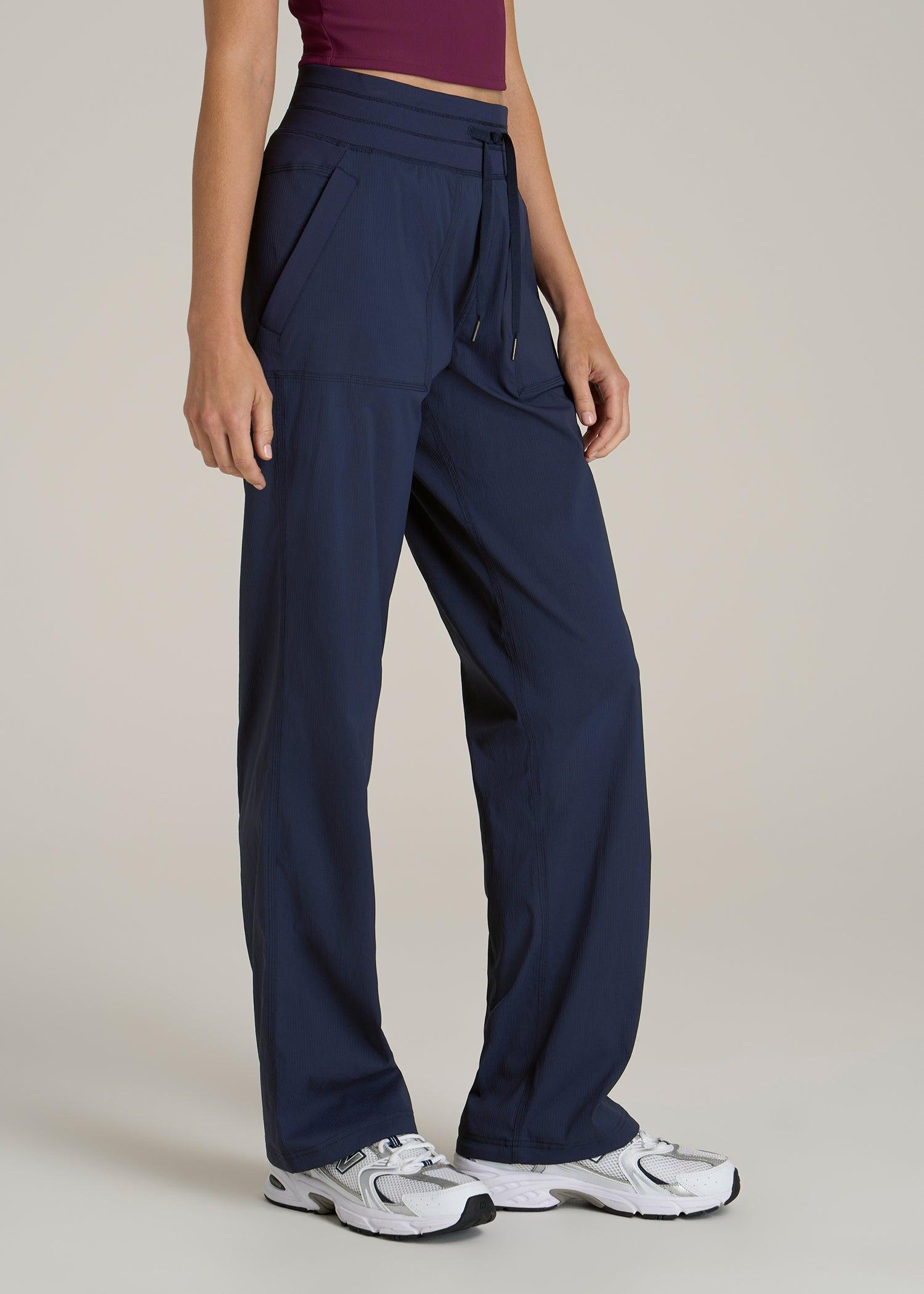 High-Rise After Practice Pant for Tall Women in Navy Product Image