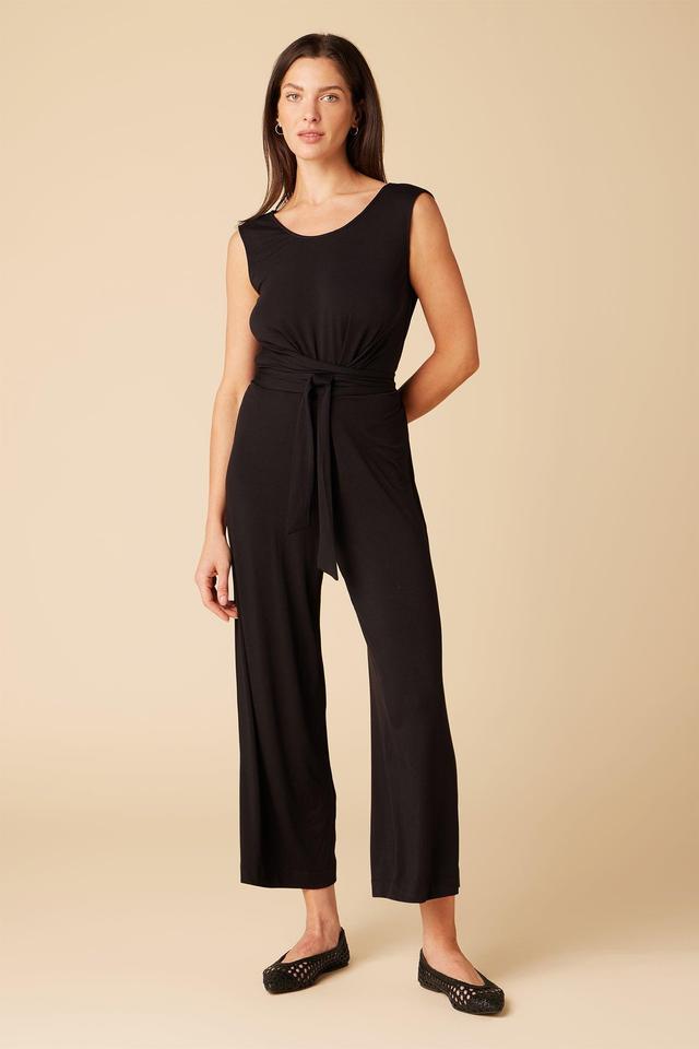 Gardenia Modal Jumpsuit - Black - ReAmour Product Image