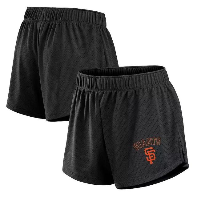 Womens Fanatics New York Yankees Mesh Shorts Blue Product Image