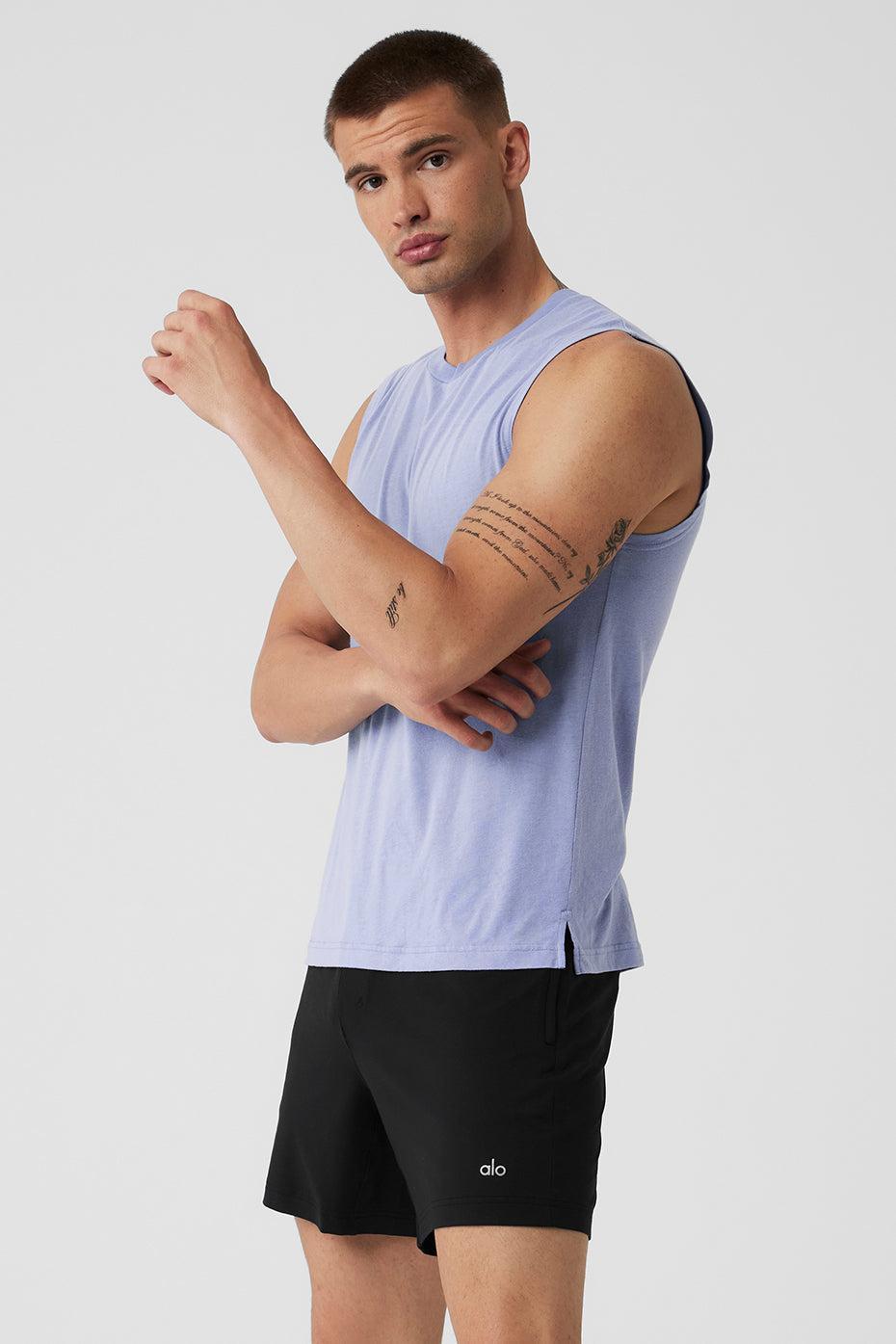 The Triumph Muscle Tank - Icy Purple Male Product Image