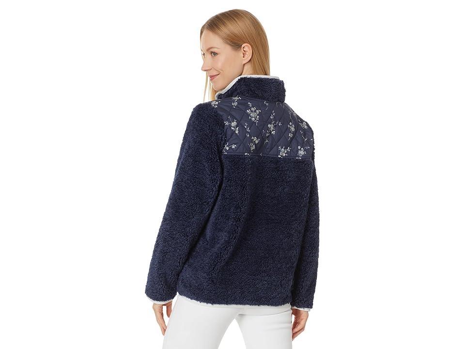 Vineyard Vines Full-Zip Jacket (Sienna Floral Women's Sweater Product Image