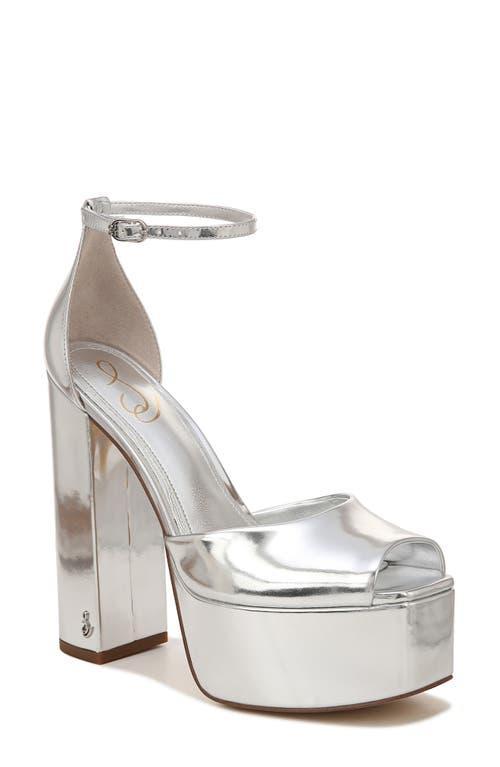 Sam Edelman Kori Ankle Strap Peep Toe Platform Sandal Product Image