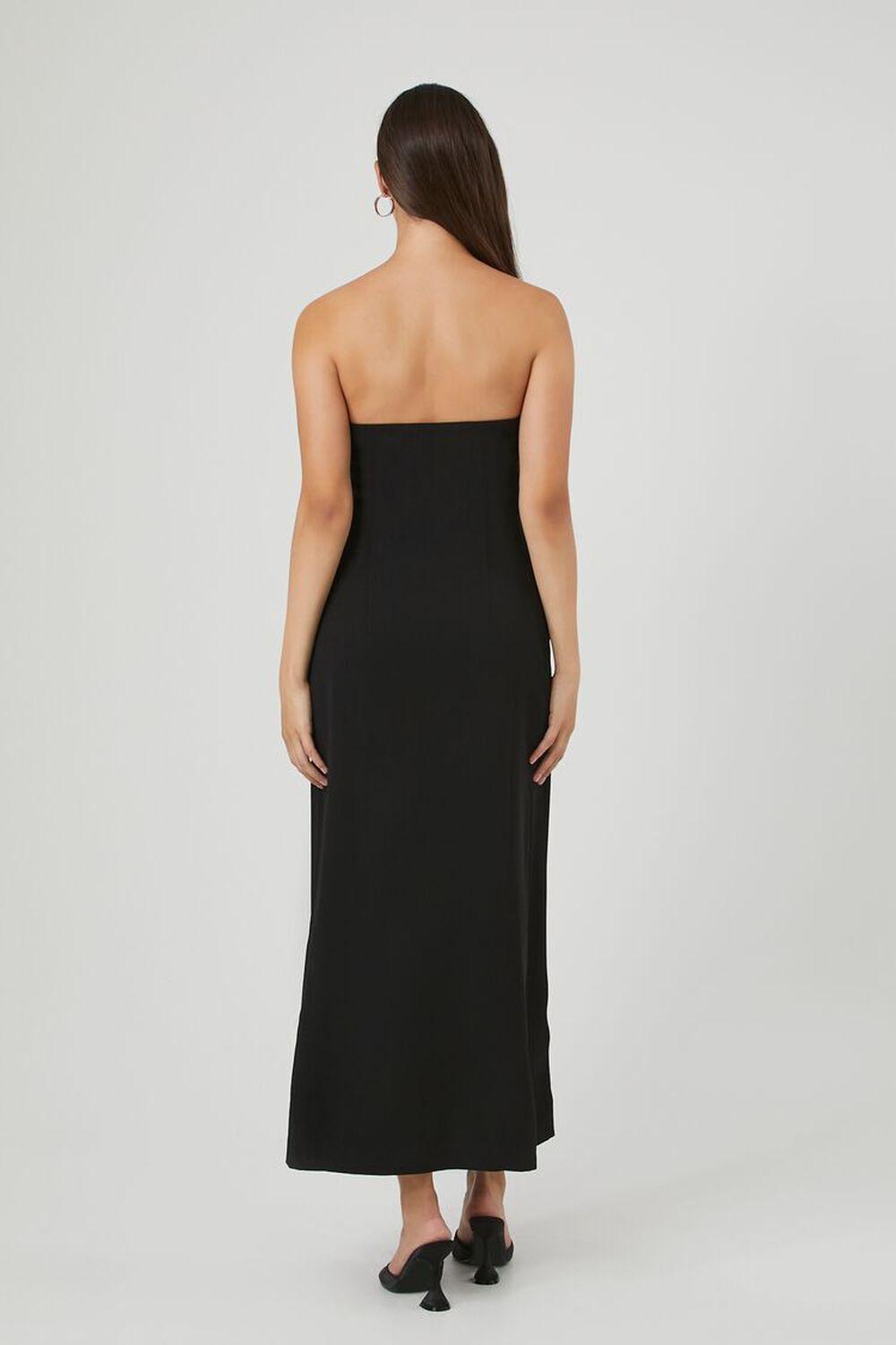 Double-Breasted Strapless Maxi Dress | Forever 21 Product Image