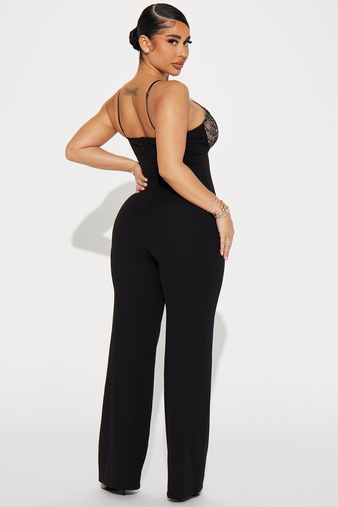 Love Language Jumpsuit - Black Product Image