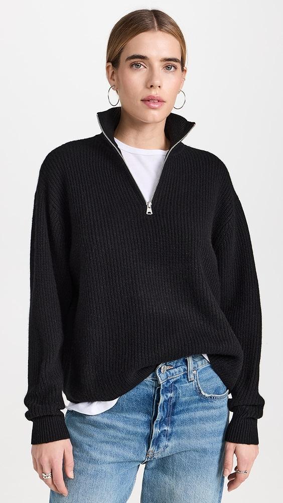 Jenni Kayne Cashmere Half Zip | Shopbop Product Image