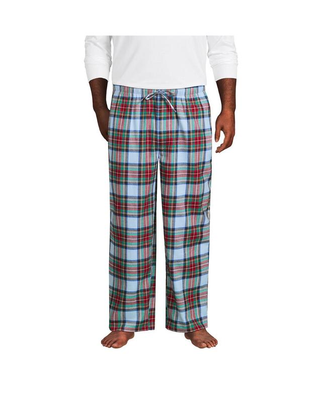 Lands End Big & Tall Flannel Pajama Pants Product Image