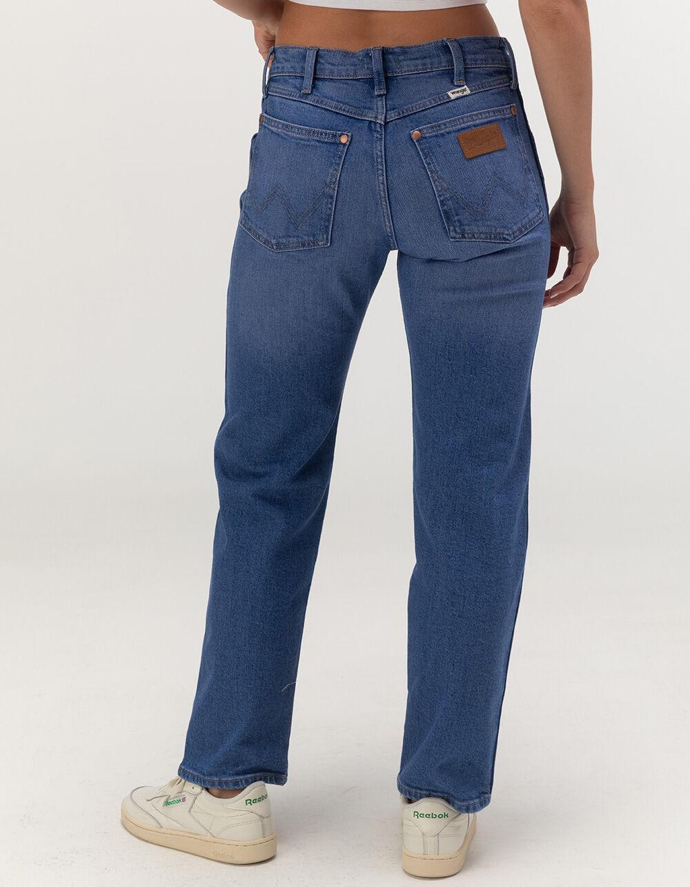 WRANGLER Sunset Mid Rise Straight Womens Jeans Product Image