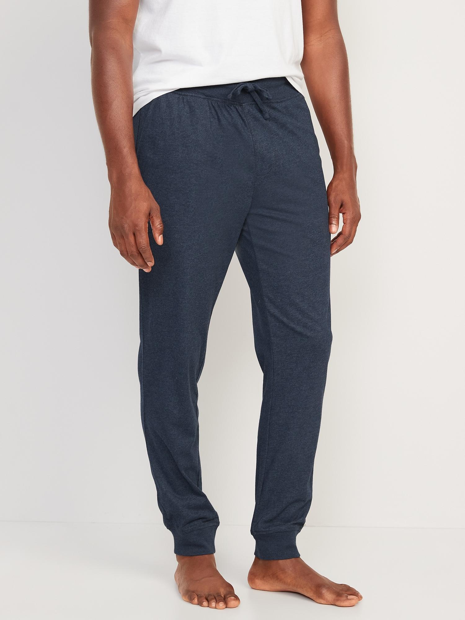 Old Navy Lightweight Jersey-Knit Joggers for Men - In The Navy - male - Size: M Product Image