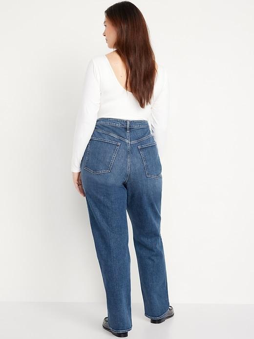 Curvy High-Waisted OG Loose Jeans Product Image