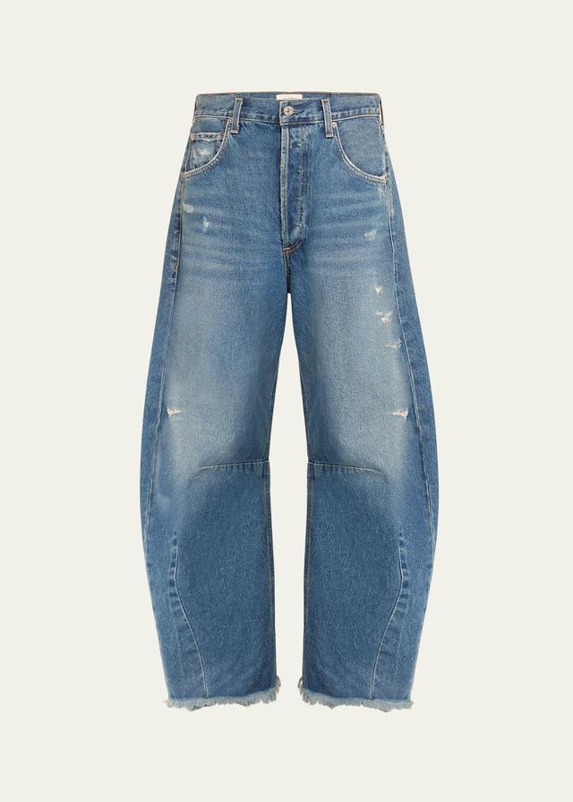 Citizens of Humanity - Horseshoe Rigid High-Rise Wide-Leg Jeans - Medium WashModa Operandi Product Image