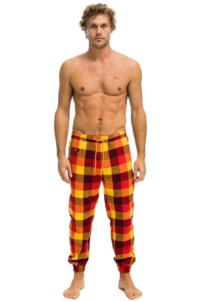 MEN'S PLAID LODGE PANT - SURFY PLAID Male Product Image