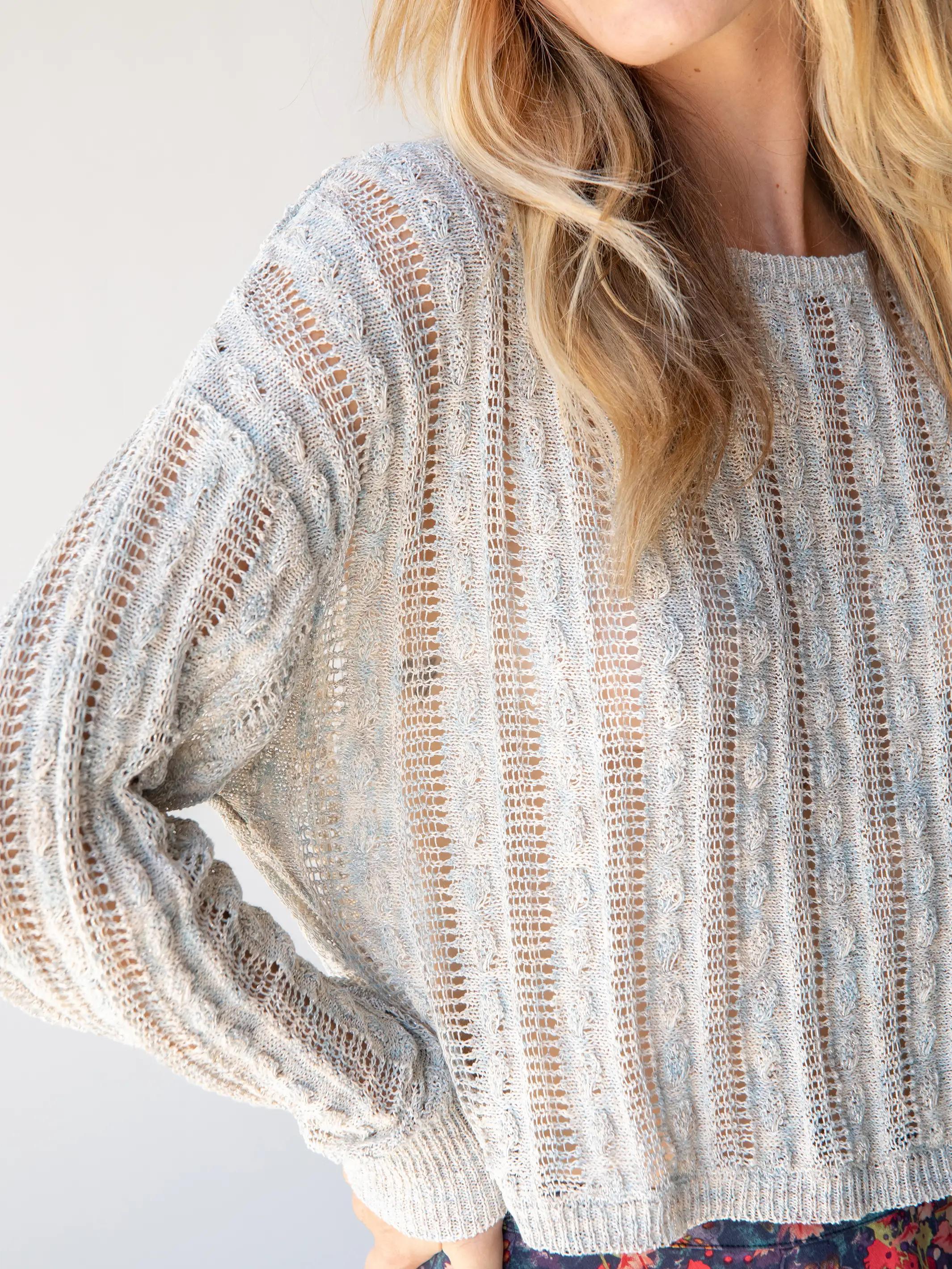 Favorite Layering Sweater - Light Blue Product Image