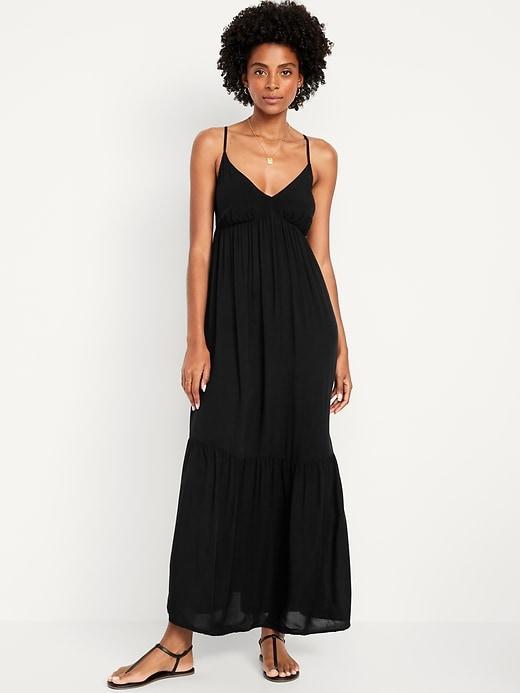 Tiered Maxi Swing Dress Product Image