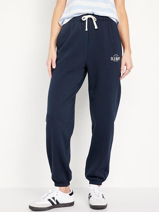 Extra High-Waisted Logo Sweatpants Product Image