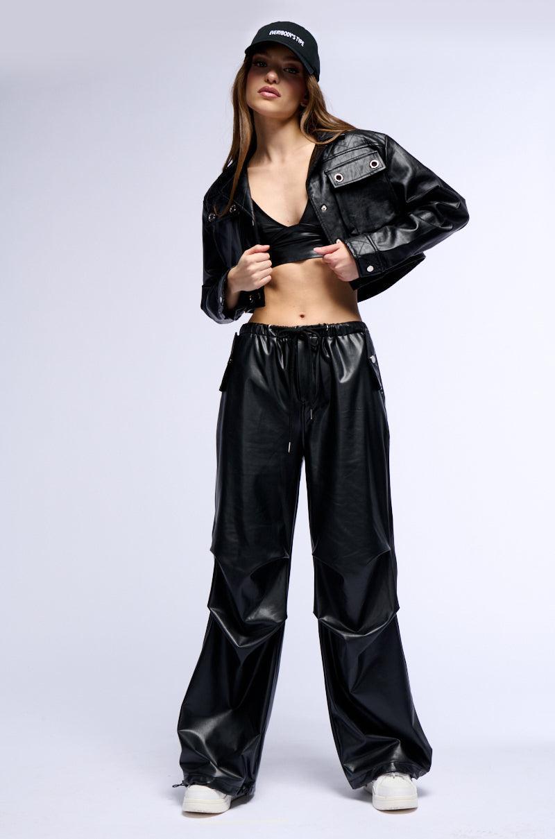 EASY RIDER BOXY PU JACKET Product Image