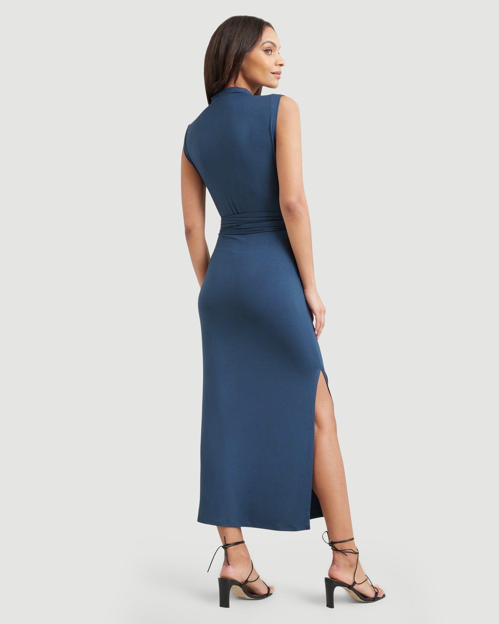 Eden Sleeveless Tie-Front Dress Product Image