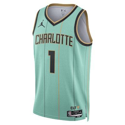 LaMelo Ball Charlotte Hornets 2024/25 City Edition Nike Men's Dri-FIT NBA Swingman Jersey Product Image