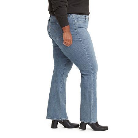 Plus Size Levis Classic Bootcut Jeans, Womens Med Blue Product Image