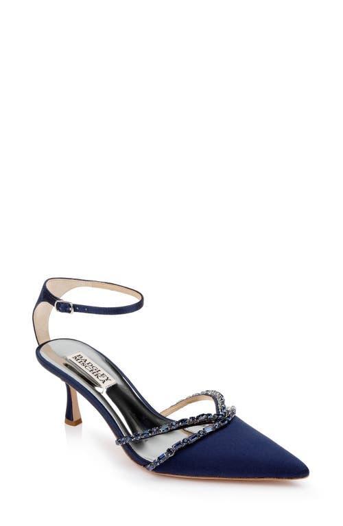 Badgley Mischka Collection Ankle Strap Pointed Toe Pump Product Image