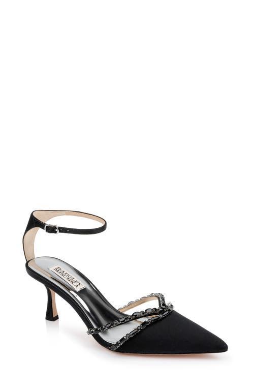 Badgley Mischka Collection Ankle Strap Pointed Toe Pump Product Image