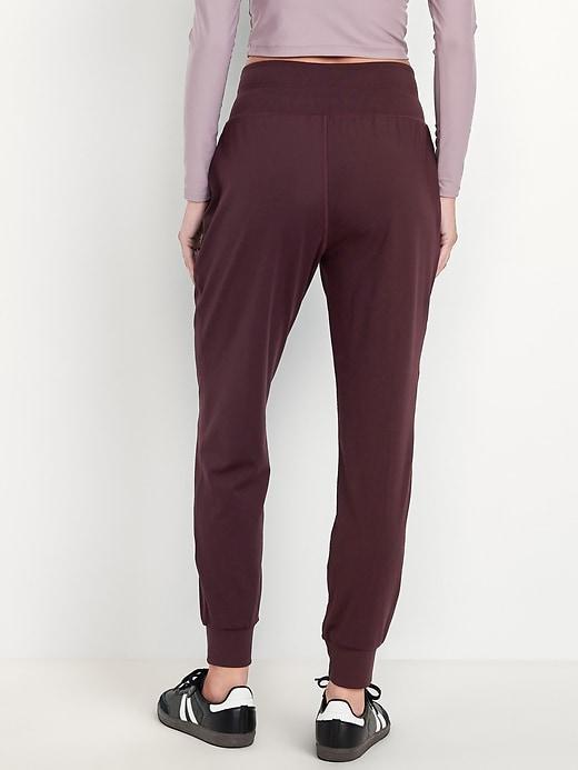 High-Waisted PowerSoft Seamed Joggers Product Image