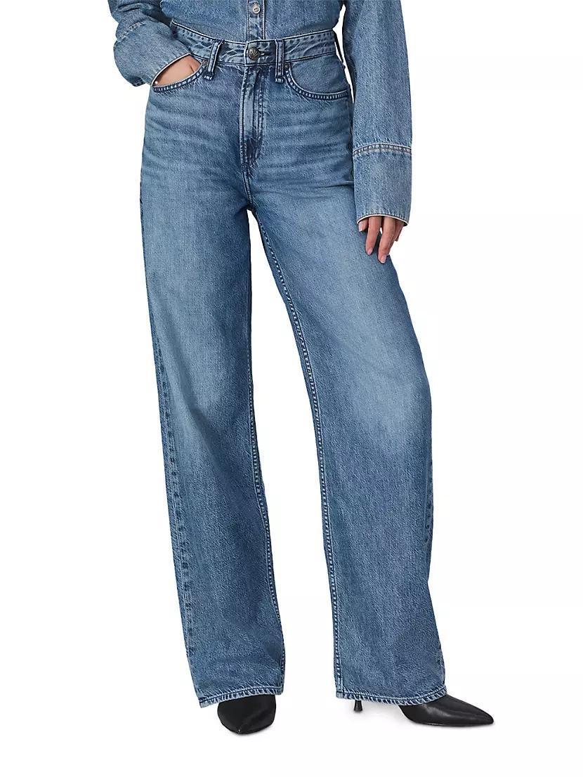 Logan High-Rise Wide-Leg Jeans Product Image