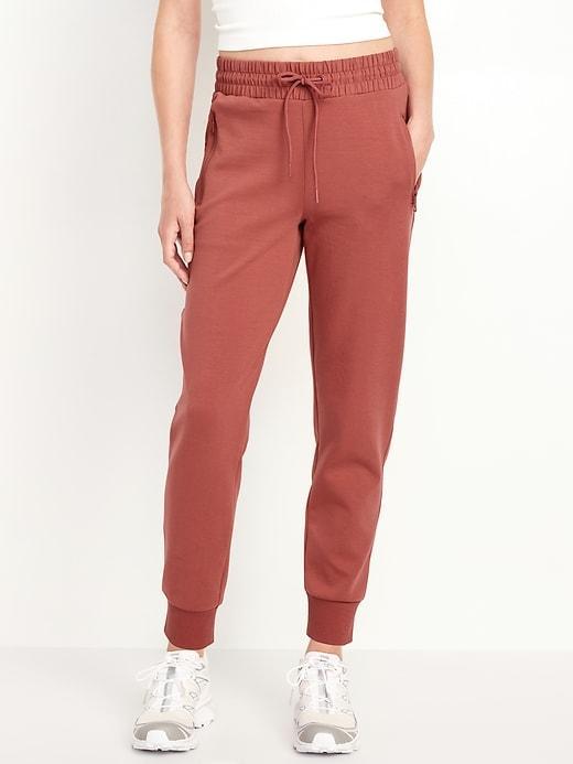 High-Waisted Dynamic Fleece Joggers Product Image