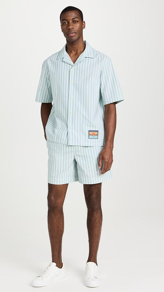 Maison Kitsune Casual Board Shorts 7" | Shopbop Product Image