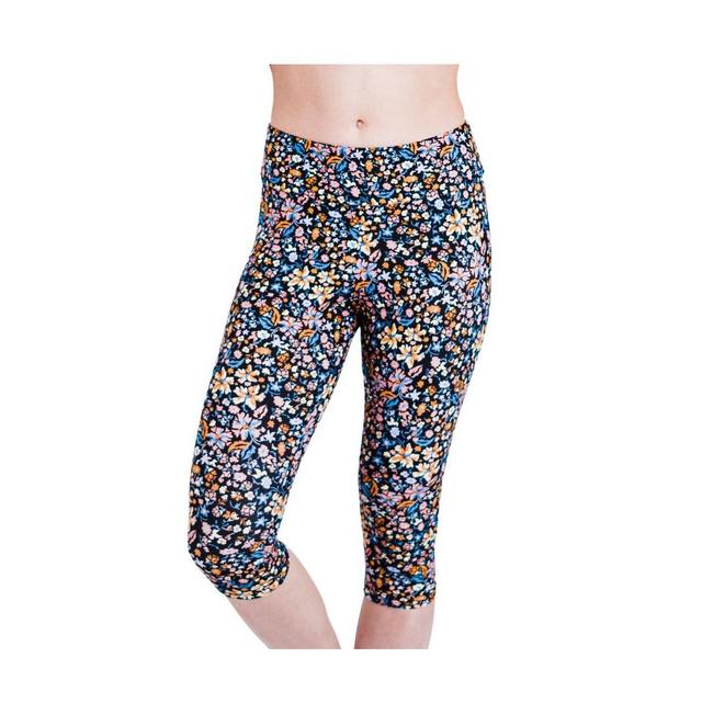 Calypsa Womens Capri Swim Leggings Product Image