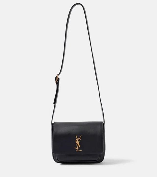 SAINT LAURENT Niki Leather Messenger Bag In Black Product Image