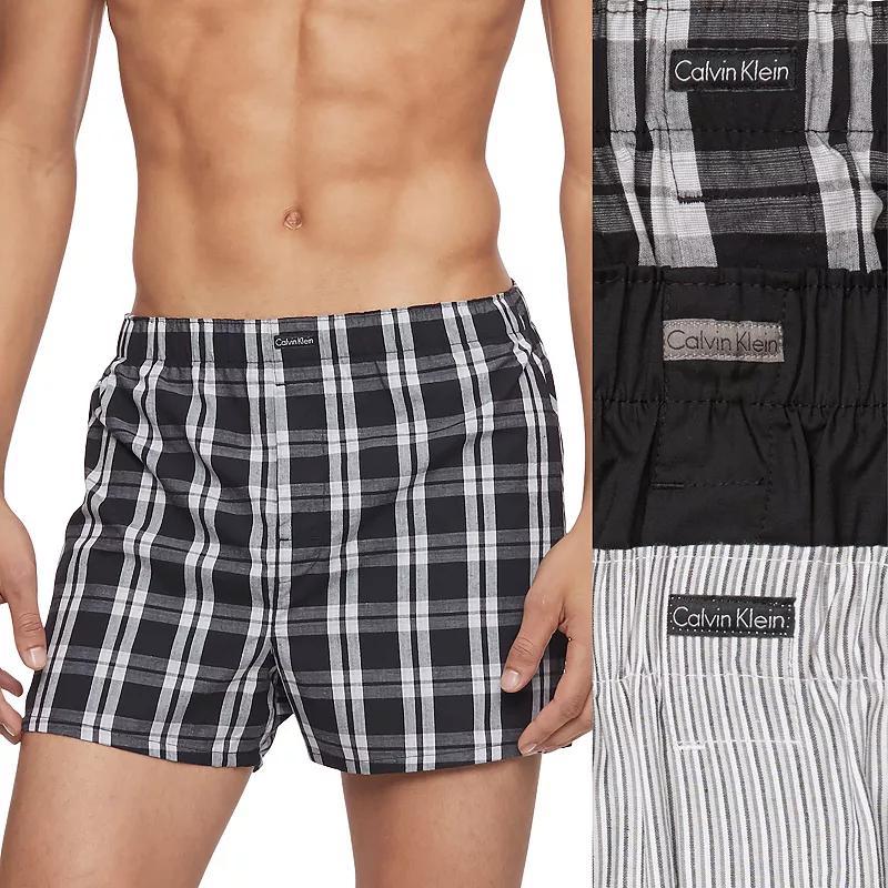 Calvin Klein Underwear Cotton Classics Multipack Pack Knit Boxer Men's Underwear Product Image