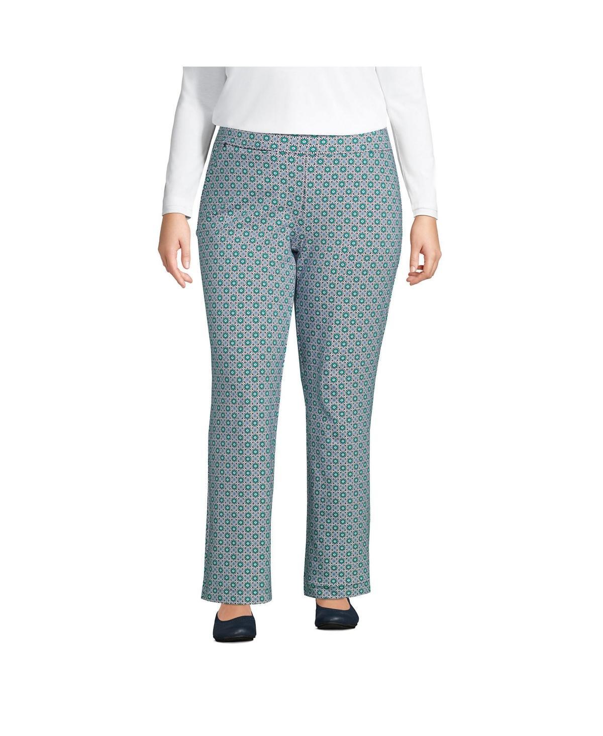 Wool Wide-leg Trousers In Multi Product Image