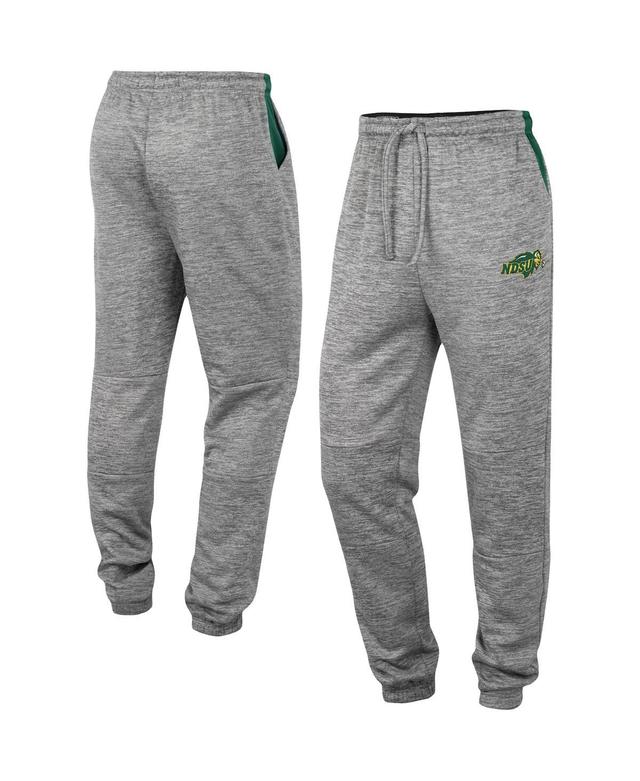 Mens Colosseum Gray Ndsu Bison Worlds to Conquer Sweatpants Product Image