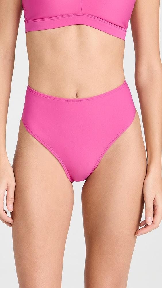 STYLEST DreamSculpt Tummy Control Bikini Bottoms Ultra Pink | Shopbop Product Image