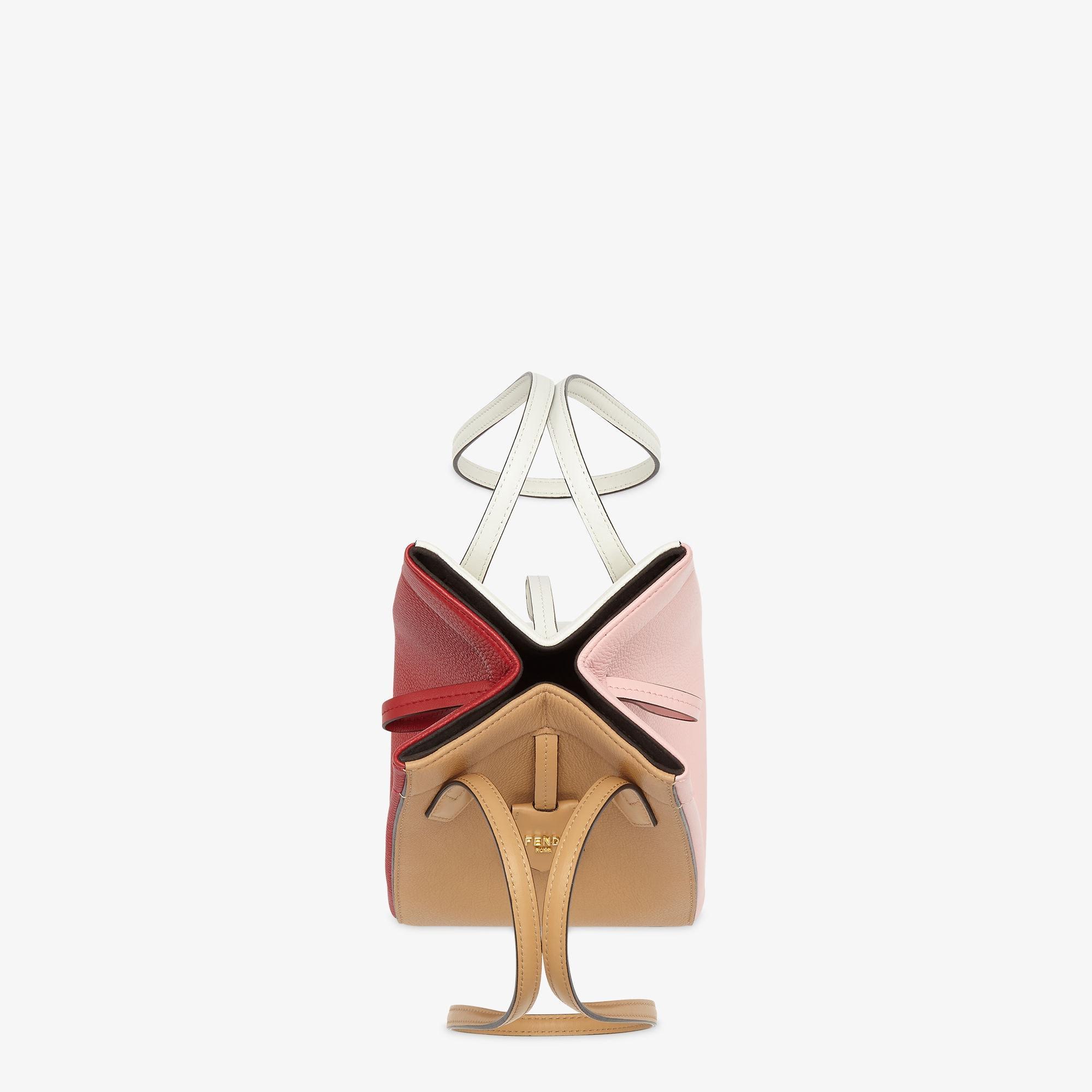 Fendi Origami MiniMulticolor leather mini bag that can be transformed Product Image