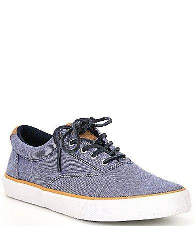 Sperry Mens Striper II SeaCycled Twill Sneakers Product Image