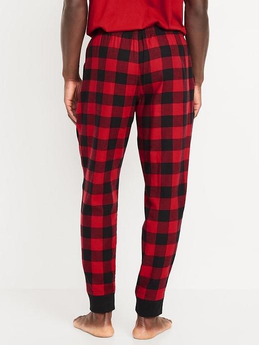 Flannel Pajama Joggers for Men Product Image