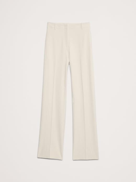 High-Rise Modern Straight Refined Pant Product Image