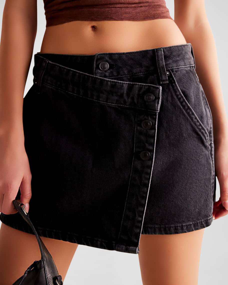 We The Free Wynne Denim Mini Skirt Product Image