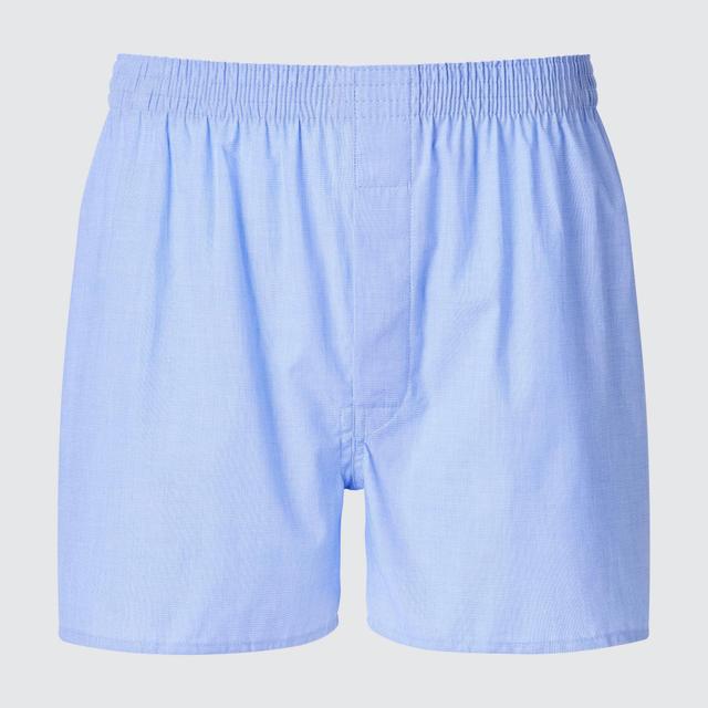 Mens Woven Trunks Blue XL UNIQLO US Product Image