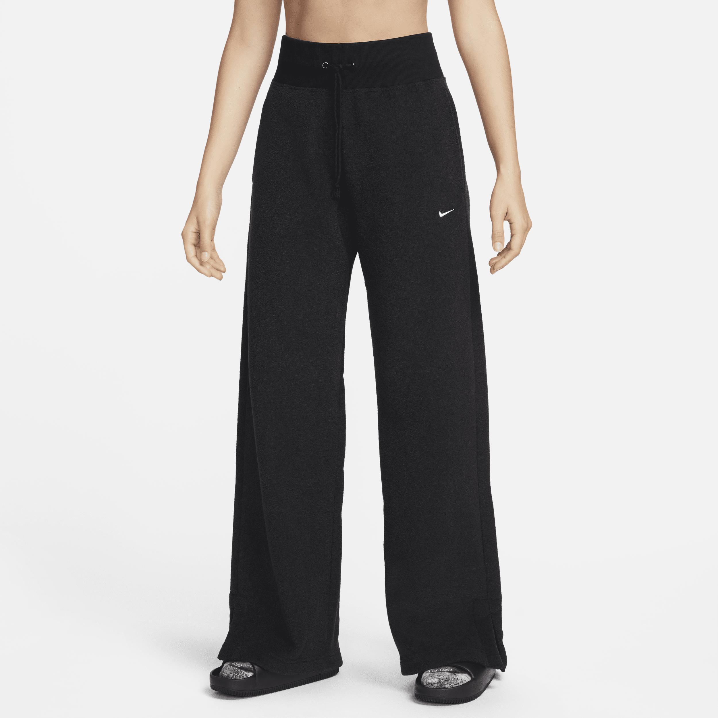 Womens Nike Sportswear Phoenix Plush High-Waisted Wide-Leg Cozy Fleece Pants Product Image