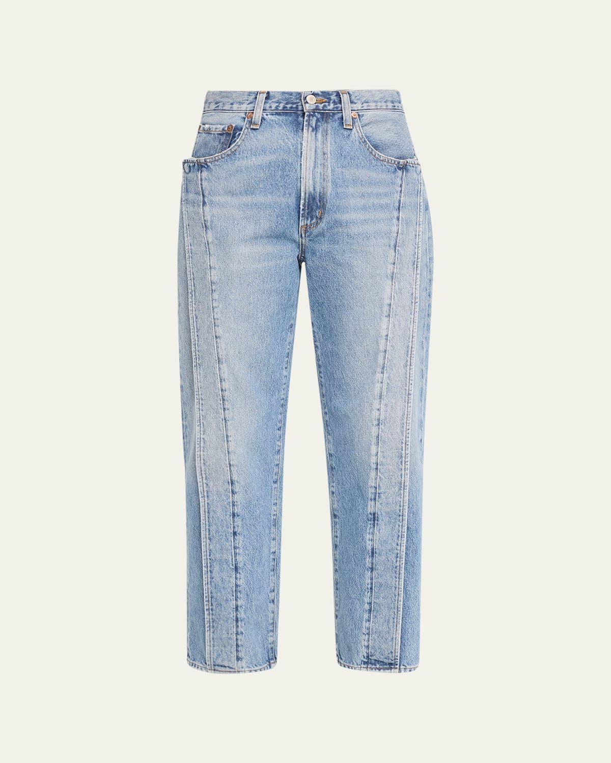 Fold High Rise Jeans Product Image